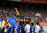 チームメイトが飯倉 大樹(横浜FM)を胴上げ!【EUROJAPAN CUP 2019 横浜FMvsマンチェスター・シティFC】