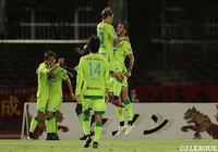 前半終了間際、クレーベの得点で千葉が先手を奪う！【明治安田Ｊ２ 第25節 琉球vs千葉】