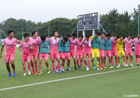 震災後初のJヴィレッジスタジアムでのJリーグ公式戦は、ホームの福島が3-1で首位の藤枝を下し、2連勝達成【明治安田J3 第20節 福島vs藤枝】