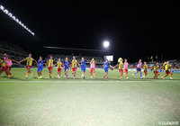 北九州は逆転勝利を収め、6試合ぶりに勝点3を手にした【明治安田Ｊ３ 第20節 北九州vsG大23】