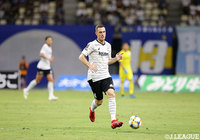 トーマス フェルマーレン(神戸)はJリーグデビューとなった一戦を先発フル出場で終えた【明治安田J1 第22節 大分vs神戸】