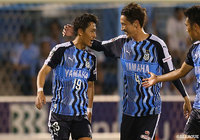 前半ATに山田 大記のゴールが決まり、ホームの磐田がリードして試合を折り返す【明治安田Ｊ１ 第22節 磐田vs湘南】