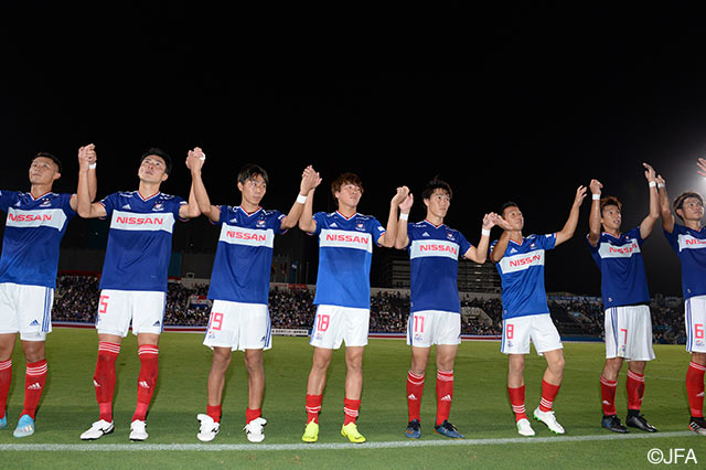 負傷交代など立て続けのアクシデントに見舞われた横浜FMだったが、2-1で「横浜ダービー」を制し、ラウンド16にコマを進めた【天皇杯 3回戦 横浜FMvs横浜FC】