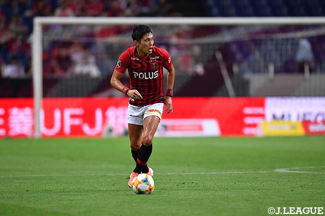 森脇 良太（浦和）はこの試合でＪ１通算300試合出場を達成【明治安田Ｊ１ 第24節 浦和vs松本】