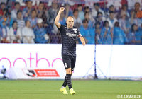 芸術的なパスから3点目を演出するなど存在感を発揮した「盟友」アンドレス イニエスタ（神戸）【明治安田Ｊ１ 第24節 鳥栖vs神戸】