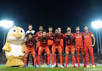 名古屋のスターティングメンバー。かつてFC東京に在籍していた丸山 祐市、太田 宏介、長谷川 アーリアジャスールの3名が名を連ねた【明治安田Ｊ１ 第25節 名古屋vsFC東京】