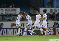 今夏加入したレアンドロ ペレイラ（広島）は初の先発起用にゴールという形で応えてみせた【明治安田Ｊ１ 第25節 磐田vs広島】