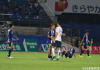 上位対決はスコアレスドローで決着。勝点1を分け合う結果となった【明治安田Ｊ２ 第30節 山形vs横浜FC】