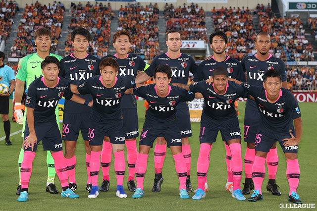 鹿島のスターティングメンバー。4日前の広州恒大戦からはスタメンを7人変更。注目の上田 綺世は加入後初先発となった【明治安田Ｊ１ 第25節 清水vs鹿島】