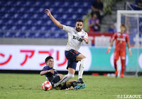 1点を追うFC東京は、後半18分にディエゴ オリヴェイラを投入する【ルヴァンカップ 準々決勝 第1戦 Ｇ大阪vsFC東京】