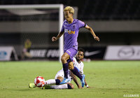 試合終盤、柏 好文（広島）が得意のドリブルで何度もチャンスを作るも、なかなかゴールを奪うことが出来ない【ルヴァンカップ 準々決勝 第2戦 広島vs札幌】