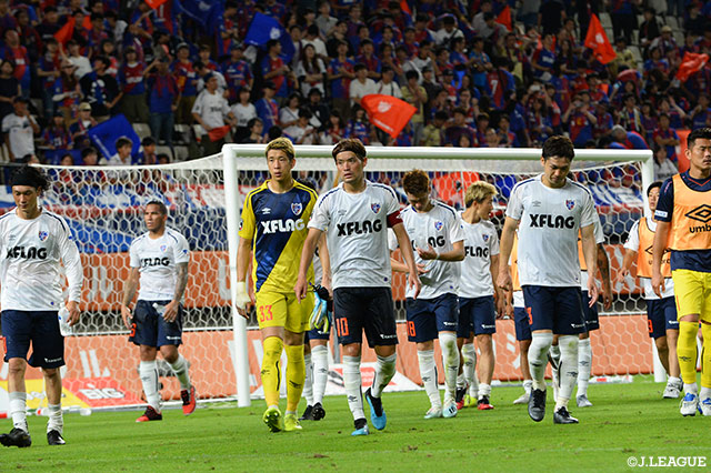 後半何度もチャンスを迎えたFC東京だったが、あと一歩のところでゴールを奪えず。悔しい敗戦となった【明治安田Ｊ１ 第26節 鹿島vsFC東京】