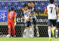 浅川の落としたボールを奥田 晃也がダイレクトで流し込み、アウェイのYS横浜が先制に成功！【明治安田Ｊ３ 第23節 G大23vsYS横浜】