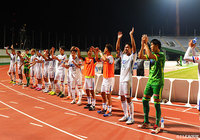 3発快勝の山形は勝点を57に伸ばし、3チームをかわして2位に順位を上げた【明治安田Ｊ２ 第32節 鹿児島vs山形】