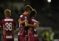 山田 寛人の琉球加入後初ゴールが決まり、先制に成功！【明治安田Ｊ２ 第33節 琉球vs山形】