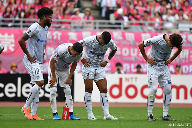 Ｇ大阪は終了間際にアデミウソンの仕掛けからオウンゴールを奪うも、得点はこの1点のみ。Ｃ大阪に敗れ、連勝とはならなかった【明治安田Ｊ１ 第27節 Ｃ大阪vsＧ大阪】