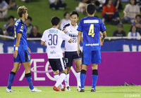 ルキアンからのヒールパスを受けた山本 康裕がダイレクトでシュートを放つ！これが決まり磐田が均衡を破る！【明治安田Ｊ１ 第27節 大分vs磐田】