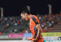 後半37分、宮代 大聖が加入後初ゴールを決めて、山口が待望の先制点を獲得！【明治安田Ｊ２ 第34節 山口vs福岡】