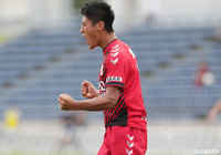 武 颯のこの日2ゴール目となる得点が決まり、福島が勝ち越しに成功！【明治安田Ｊ３ 第24節 福島vs岩手】