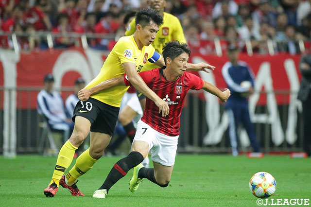 攻守にわたって存在感を発揮した長澤 和輝（浦和）【ACL 準決勝 第1戦 浦和vs広州恒大】