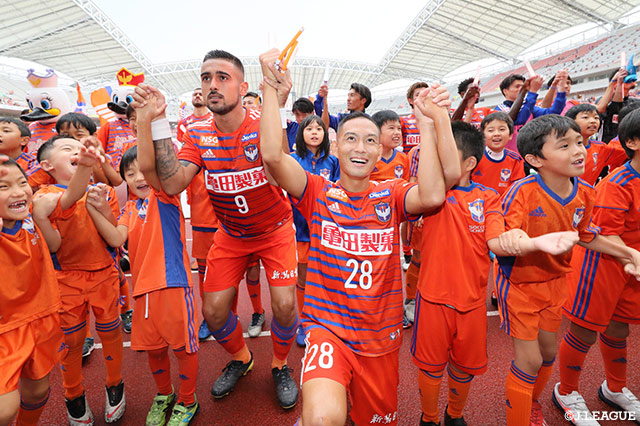 明治安田Ｊ２ 第35節 新潟vs鹿児島