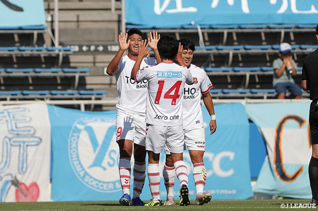 武 颯が2試合連続となる2ゴールを奪い、福島が逆転に成功する【明治安田Ｊ３ 第25節 YS横浜vs福島】