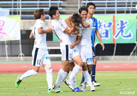 86分、三沢 直人がPKを左サイドネットに決め、鳥取が貴重な先制点を獲得【明治安田J3 第25節 讃岐vs鳥取】