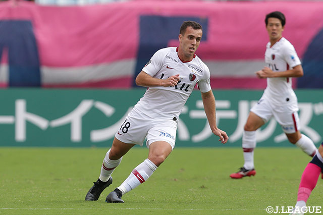 4試合連続ゴール中のセルジーニョ（鹿島）だったが、この日は不発に終わった【明治安田Ｊ１ 第28節 Ｃ大阪vs鹿島】