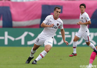 4試合連続ゴール中のセルジーニョ（鹿島）だったが、この日は不発に終わった【明治安田Ｊ１ 第28節 Ｃ大阪vs鹿島】