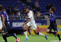 得点ランキングトップタイに位置する鈴木 武蔵(札幌)だが、この日は無得点に終わった【ルヴァンカップ 準決勝 第1戦 G大阪vs札幌】