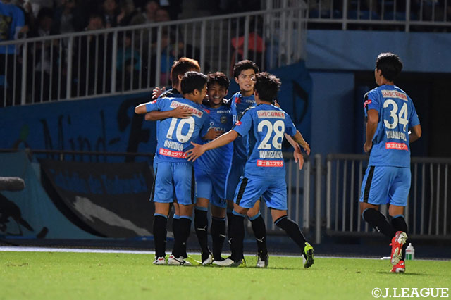 後半37分に脇坂 泰斗、同40分に阿部 浩之が得点を奪い、ホームの川崎Ｆが3-1とリードを広げる！【ルヴァンカップ 準決勝 第1戦 川崎Ｆvs鹿島】