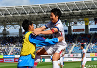 開始5分、仲間 隼斗の2試合連続ゴールでアウェイの岡山が先手を奪う!【明治安田J2 第36節 徳島vs岡山】