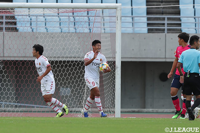 武 颯（#9）の3試合連続ゴールで福島が同点に追いつく！【明治安田Ｊ３ 第26節 C大23vs福島】