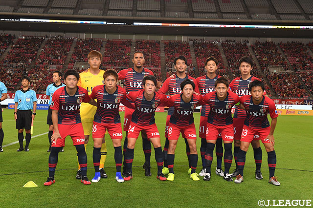 鹿島のスターティングメンバー。大岩 剛監督は逆転での決勝進出へ向けて、この11人を送り込んだ【ルヴァンカップ 準決勝 第2戦 鹿島vs川崎Ｆ】