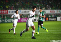 後半13分のPKを上田 綺世（鹿島）が右足で右隅に蹴り込み、同点に追いつく！【明治安田Ｊ１ 第29節 松本vs鹿島】