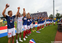 「神奈川ダービー」は優勝へ向かう横浜FMに軍配。勝点を55に伸ばし、首位まで1ポイント差と肉薄【明治安田Ｊ１ 第29節 横浜FMvs湘南】