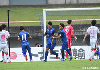 前半14分、平松 宗がPKをきっちり決めてホームの富山が先手を奪う!【明治安田J3 第27節 富山vsC大23】