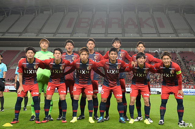 鹿島のスターティングメンバー【天皇杯 準々決勝 鹿島vsHonda】