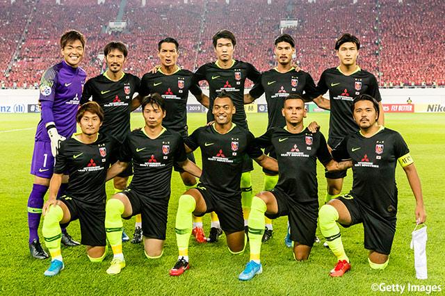 浦和のスターティングメンバー。2年ぶりの決勝進出へ大槻監督はこの11人をチョイス【ACL 準決勝 第2戦 広州恒大vs浦和】