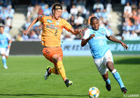 ファン ソッコの退場により急遽出場した立田 悠悟（清水）はセンターバックの位置に入った【明治安田Ｊ１ 第30節 清水vs磐田】