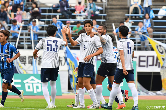 原 大智の4試合連続のゴールでＦ東23がリードを2点に広げる【明治安田Ｊ３ 第29節 讃岐vsF東23】