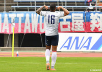 ジャエルのこの日2点目となるゴールが決まりF東23が試合を決定づける3点目を獲得【明治安田Ｊ３ 第29節 讃岐vsF東23】