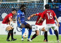 浦和守備陣が、アルヒラルの攻撃を牽引するバフェティンビ ゴミスに人数をかけて対応【ACL 決勝 第1戦 アルヒラルvs浦和】