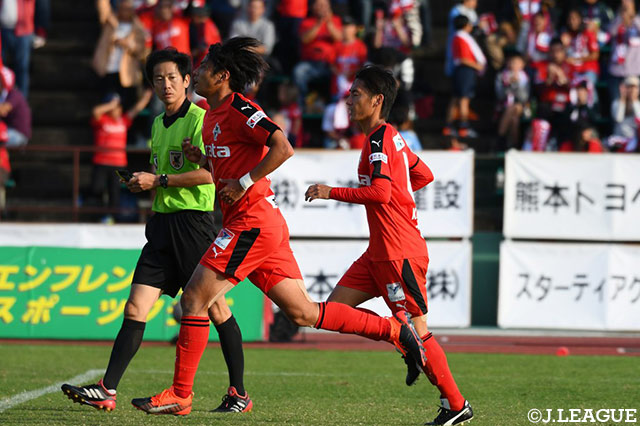 明治安田Ｊ３ 第30節 熊本vs北九州