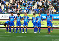 13試合ぶりの黒星を喫した徳島。勝点を伸ばせず6位に後退した【明治安田J2 第40節 徳島vs横浜FC】