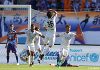 CKのチャンスに瀬川のクロスを乾 大知が頭で合わせ、栃木が先制点をゲット【明治安田J2 第41節 長崎vs栃木】