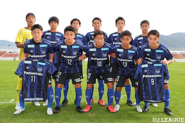 Ｇ大阪ユースのスターティングメンバー【Ｊユースカップ 決勝 Ｇ大阪ユースvs名古屋U-18】