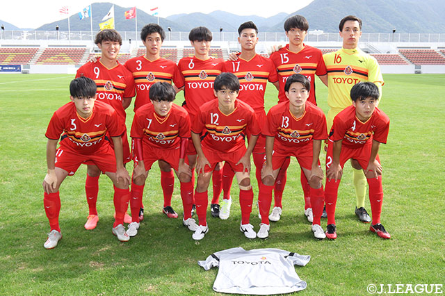 名古屋U-18のスターティングメンバー【Ｊユースカップ 決勝 Ｇ大阪ユースvs名古屋U-18】