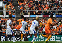 クリアボールに反応したドウグラスがオーバーヘッドシュートを放つと、ジュニオール ドゥトラが頭で押し込み清水が同点に追いつく【明治安田Ｊ１ 第32節 清水vs大分】