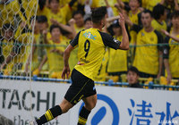 オルンガのヒールパスに抜け出したクリスティアーノ（柏）が落ち着いて流し込み、ハットトリックを達成！【明治安田Ｊ２ 第42節 柏vs京都】